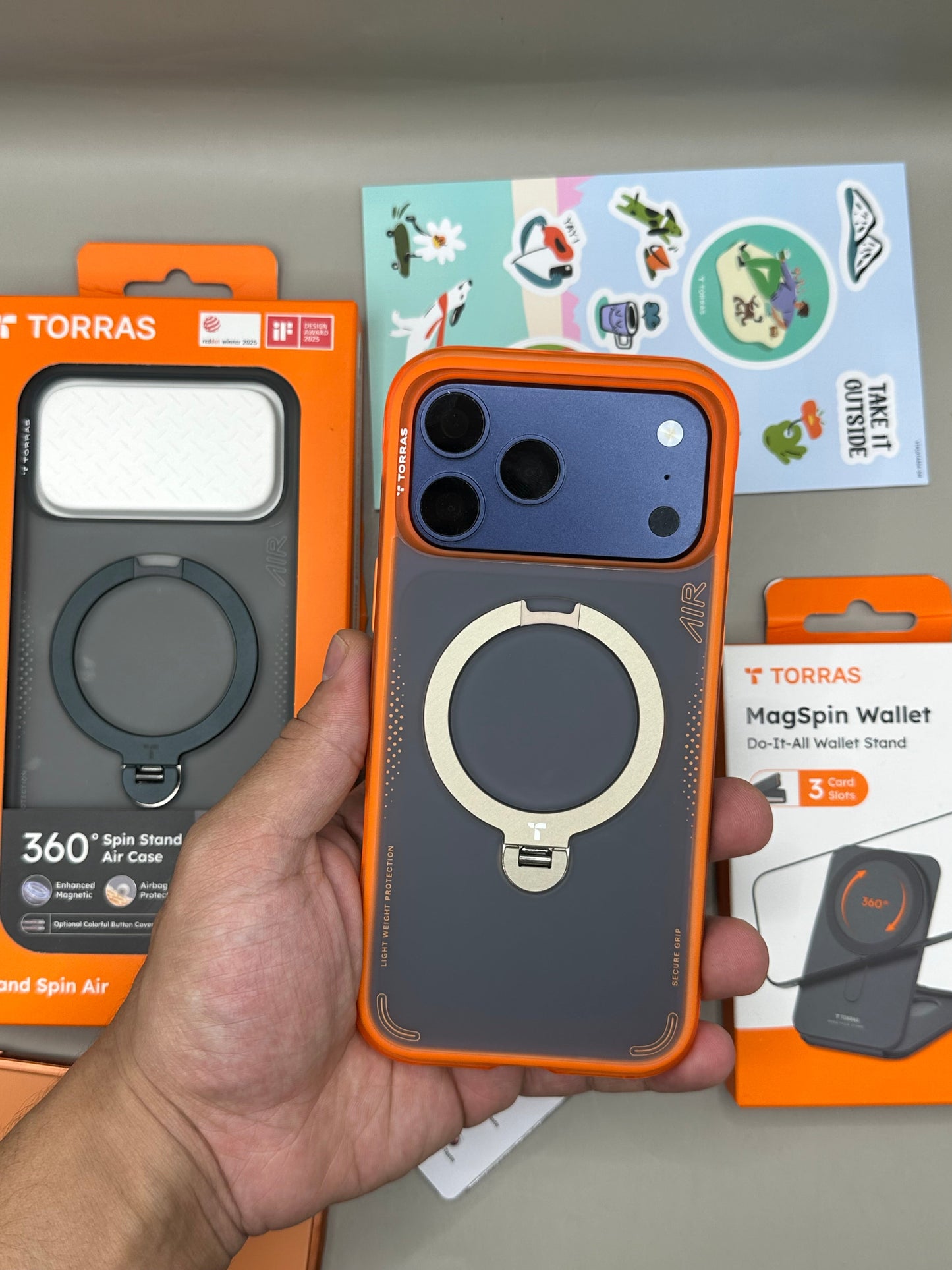 Torras Q3 Air 17 Pro Max-Vibrant Orange
