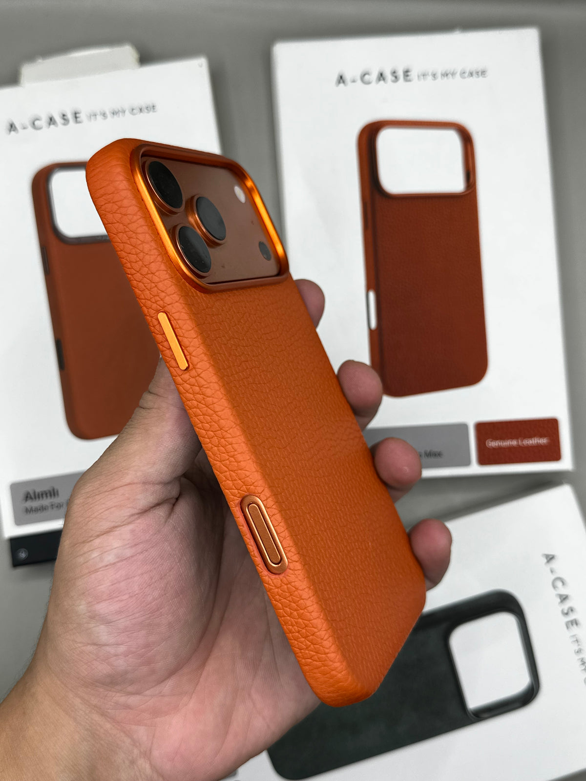 A-Case Amur Cuir 17Pro Max