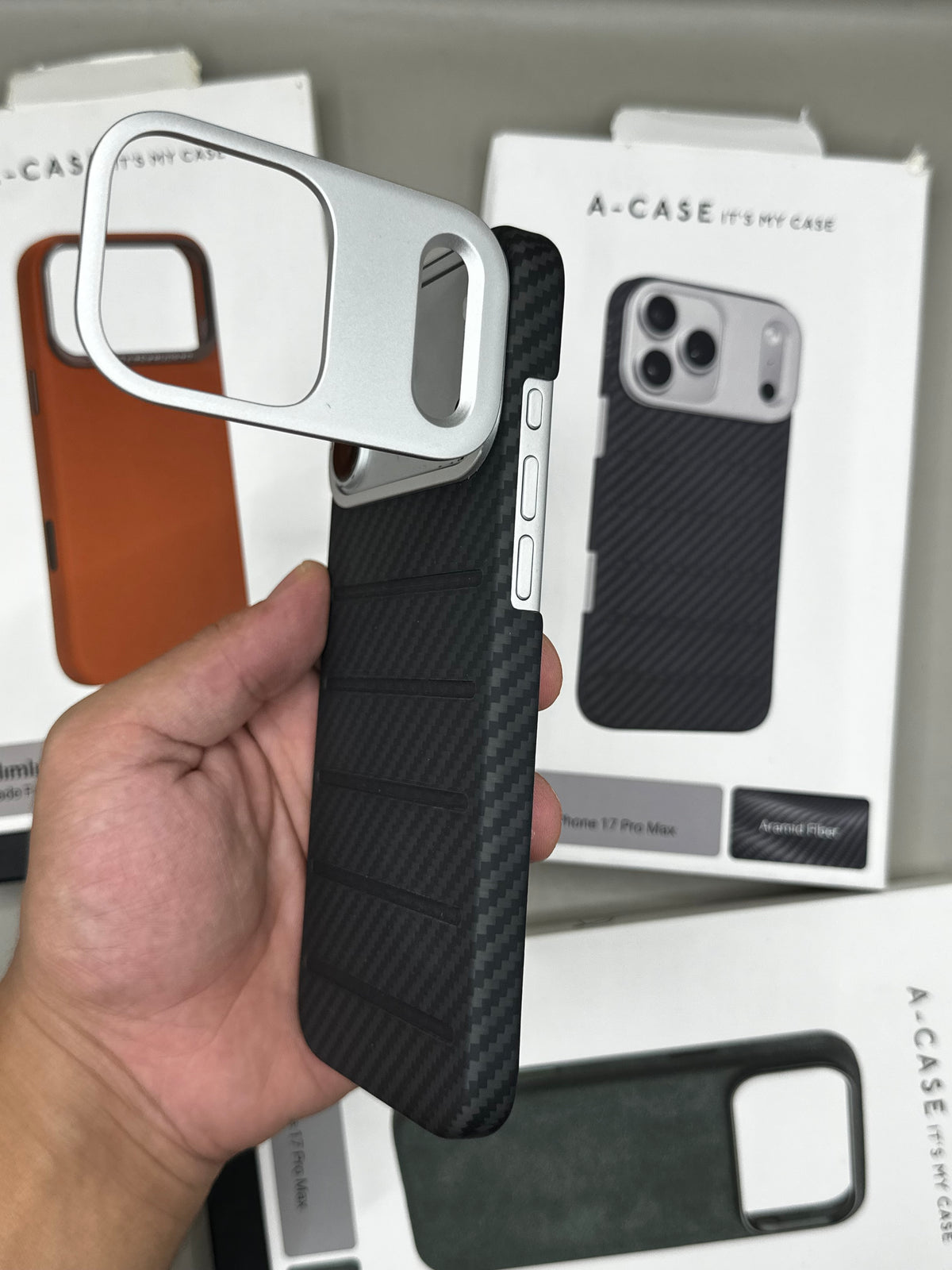 A-Case Vanta Carbon Fibre 17 Pro Max