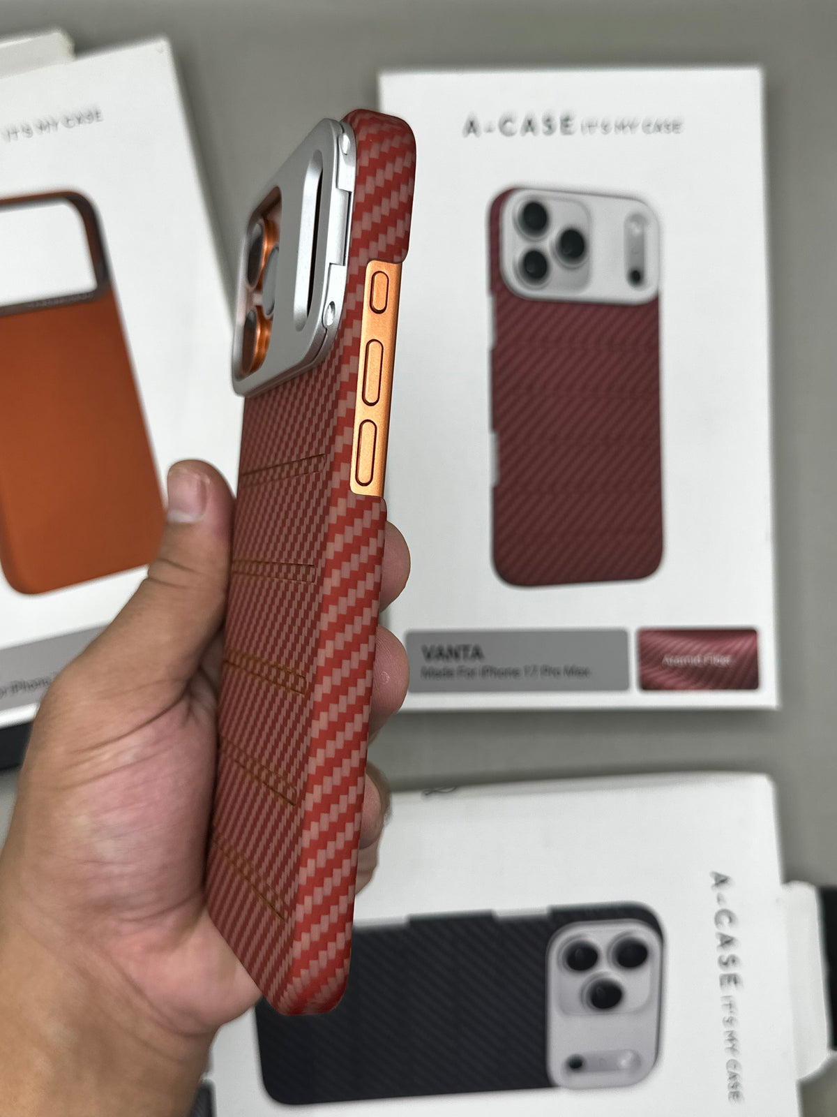 A-Case Vanta Carbon Fibre 17 Pro Max