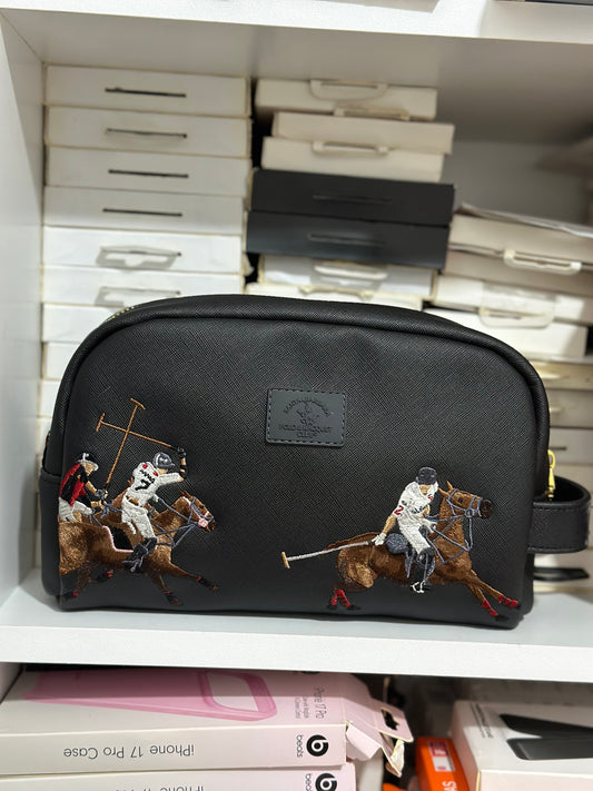 Polo Santabarbara Trousse en Cuir