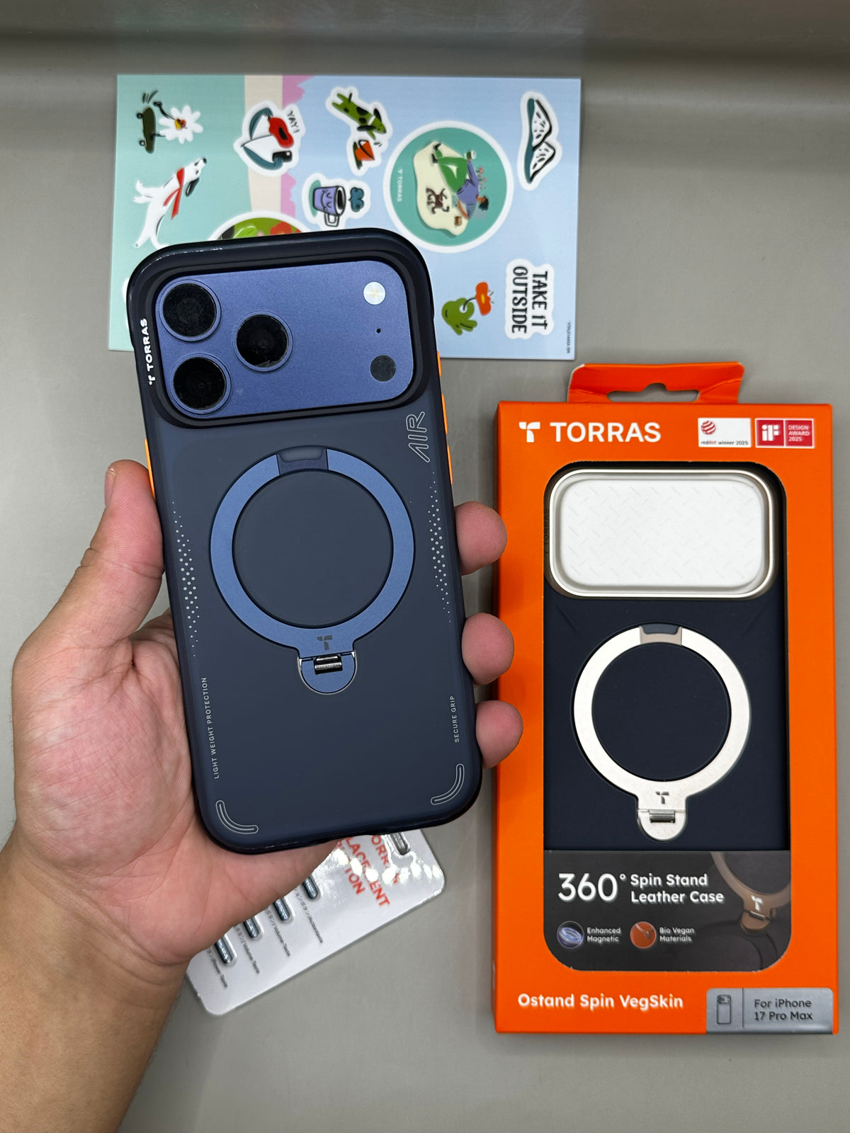 Torras Q3 Air 17 Pro Max Blue