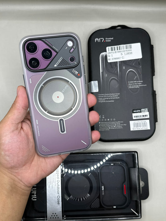 Aulumu A17 Frosted 18 Pro Max-Clear