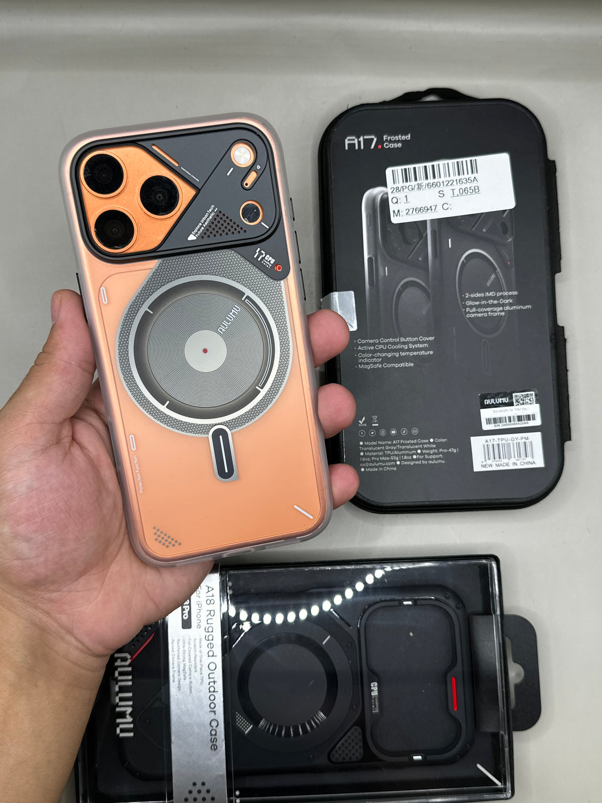 AULUMU FROSTED- 17 PRO MAX