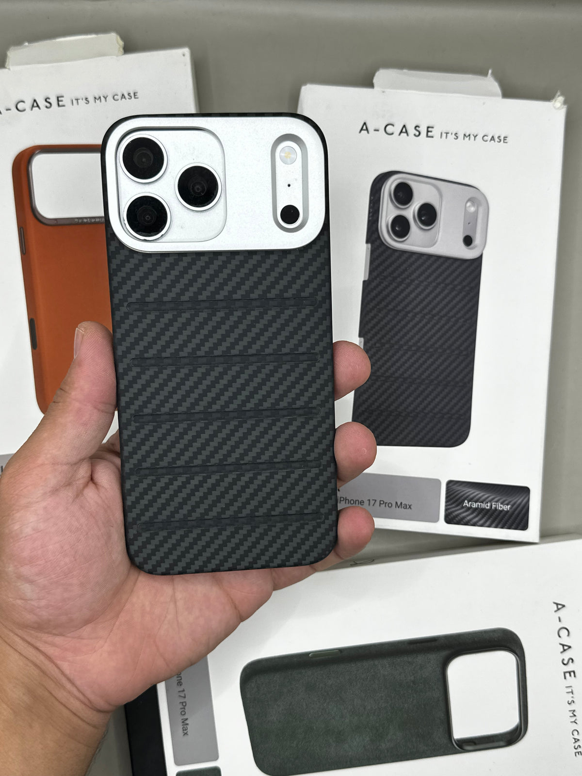 A-Case Vanta Carbon Fibre 17 Pro Max