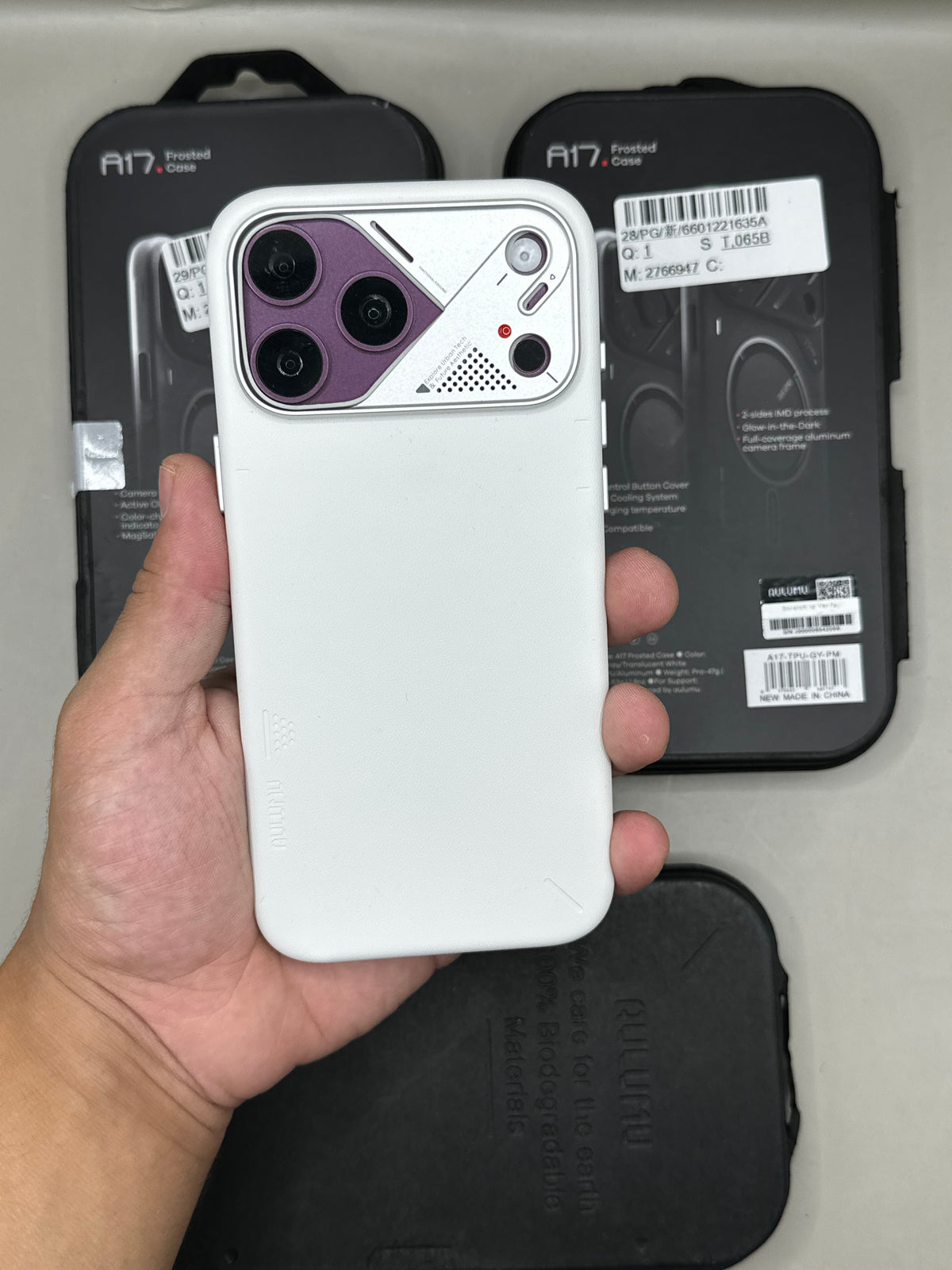 Aulumu A17 Cuir 18 pro Max