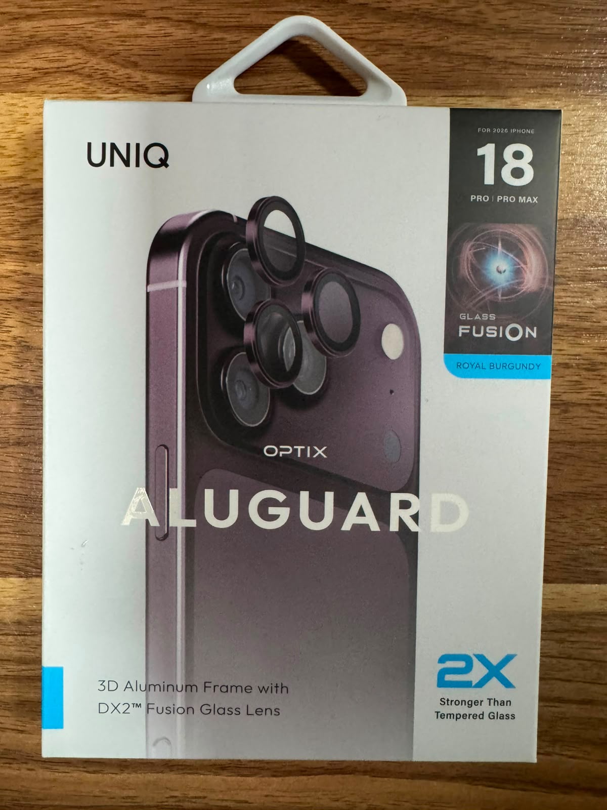 Uniq Aluguard Lens X2 18 Pro Max