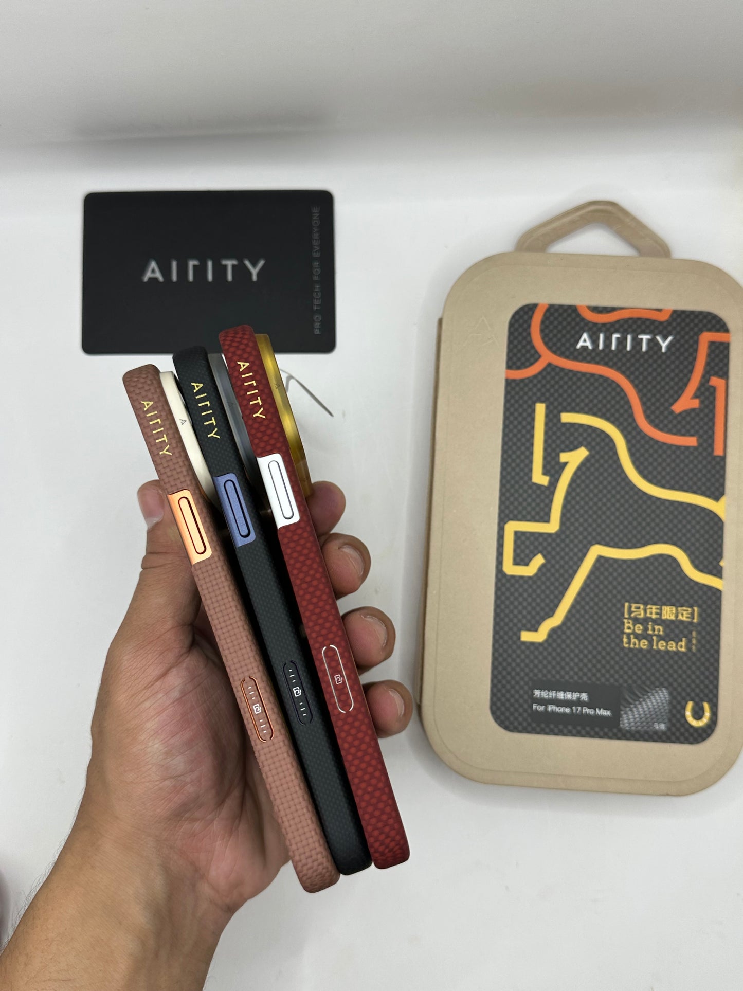 AIRITY Year of the Horse Limited Edition Series Aramid Fiber Phone Case