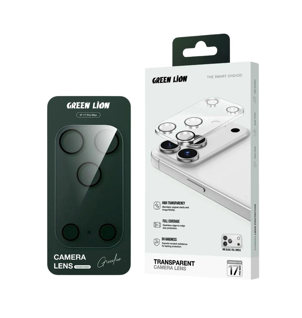 Lens Green Lion Plaque Transparent 17 Pro Max