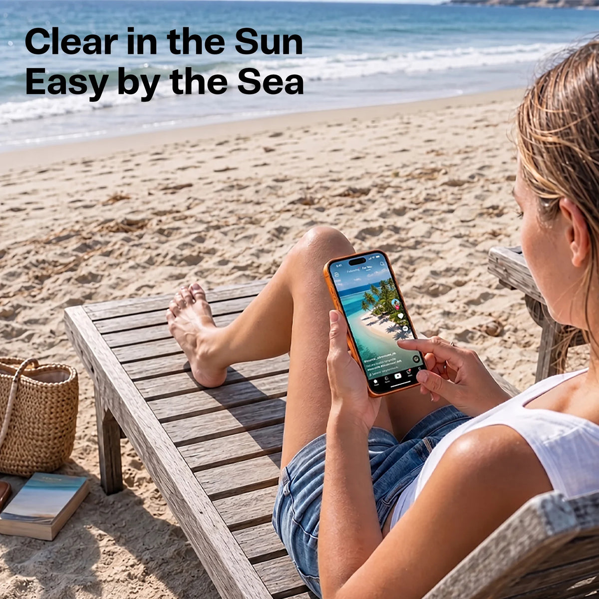 Torras Glass Sunview 18 Pro Max - Clear Vue sur le Soleil