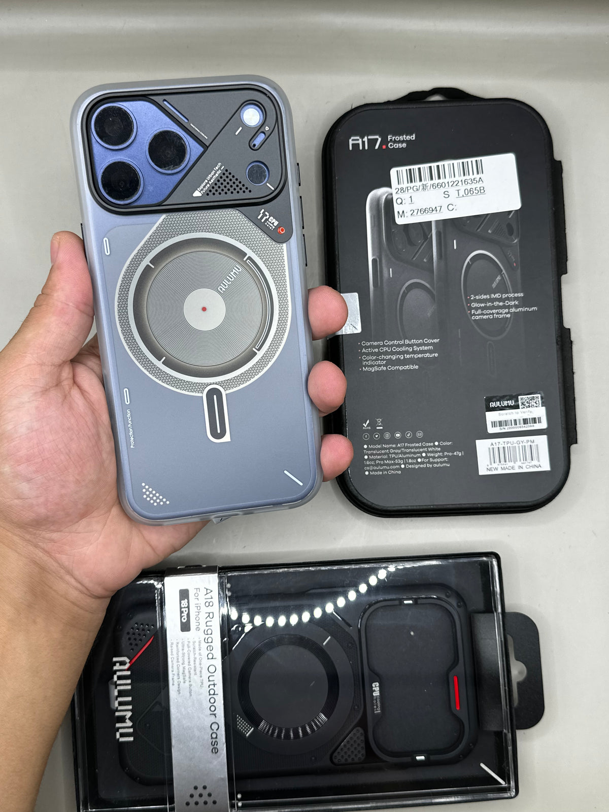 AULUMU FROSTED- 17 PRO MAX