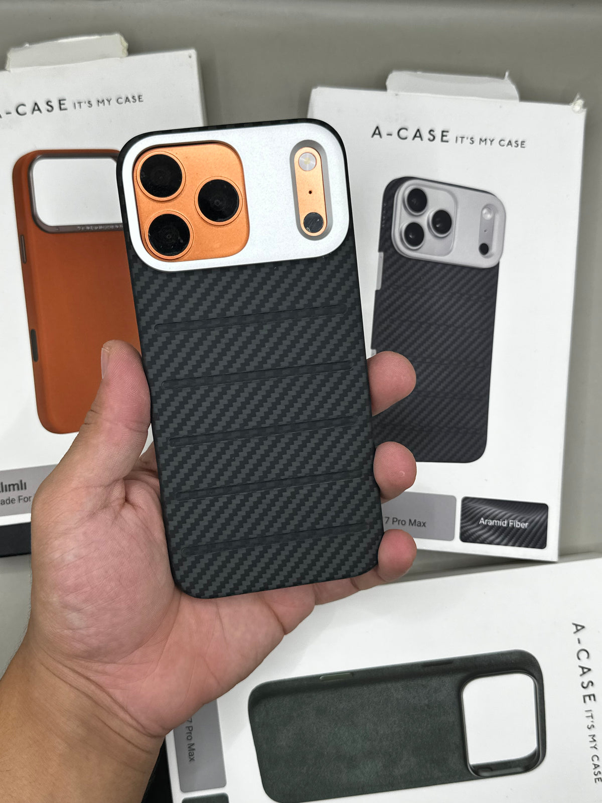 A-Case Vanta Carbon Fibre 17 Pro Max