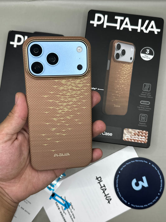 Pitaka UltraSlim 18 Pro Max - Glint of gold