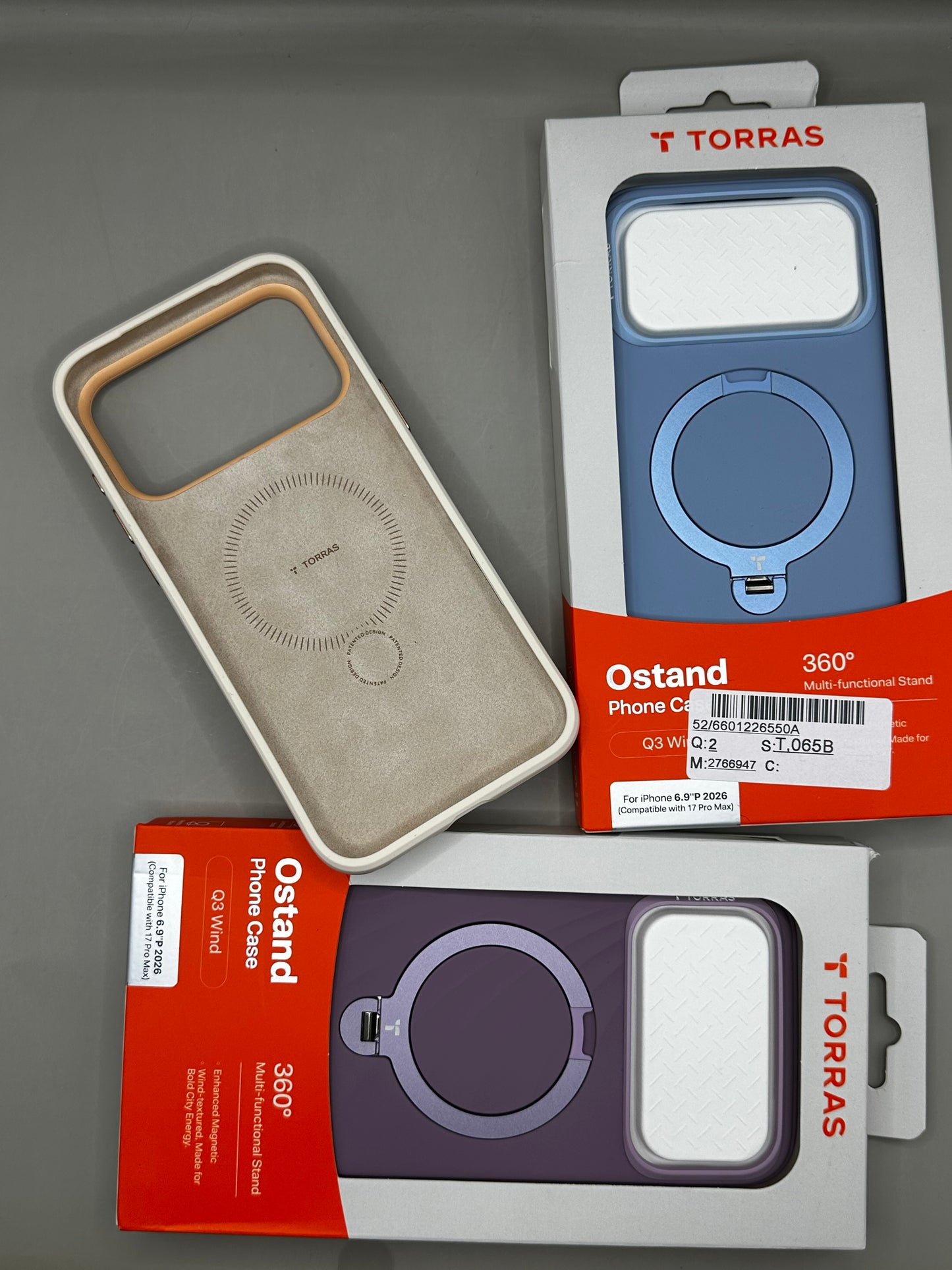 Torras Silicone 17 Pro Max skyblue