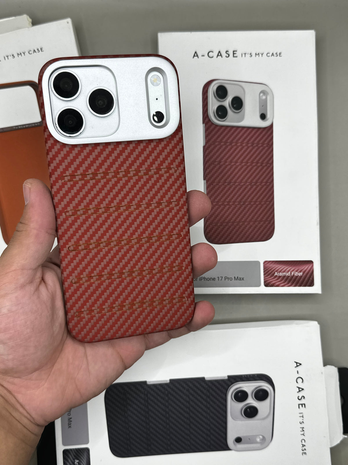 A-Case Vanta Carbon Fibre 17 Pro Max