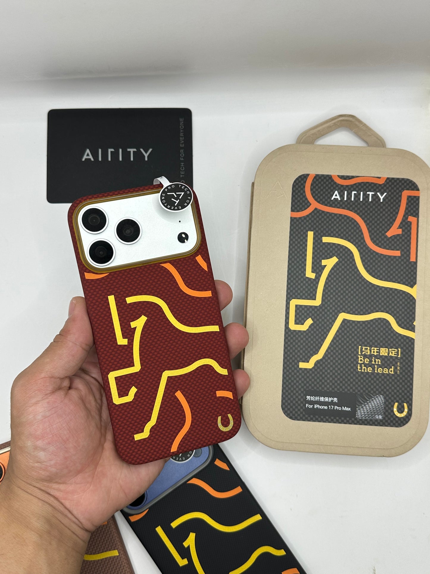 AIRITY Year of the Horse Limited Edition Series Aramid Fiber Phone Case
