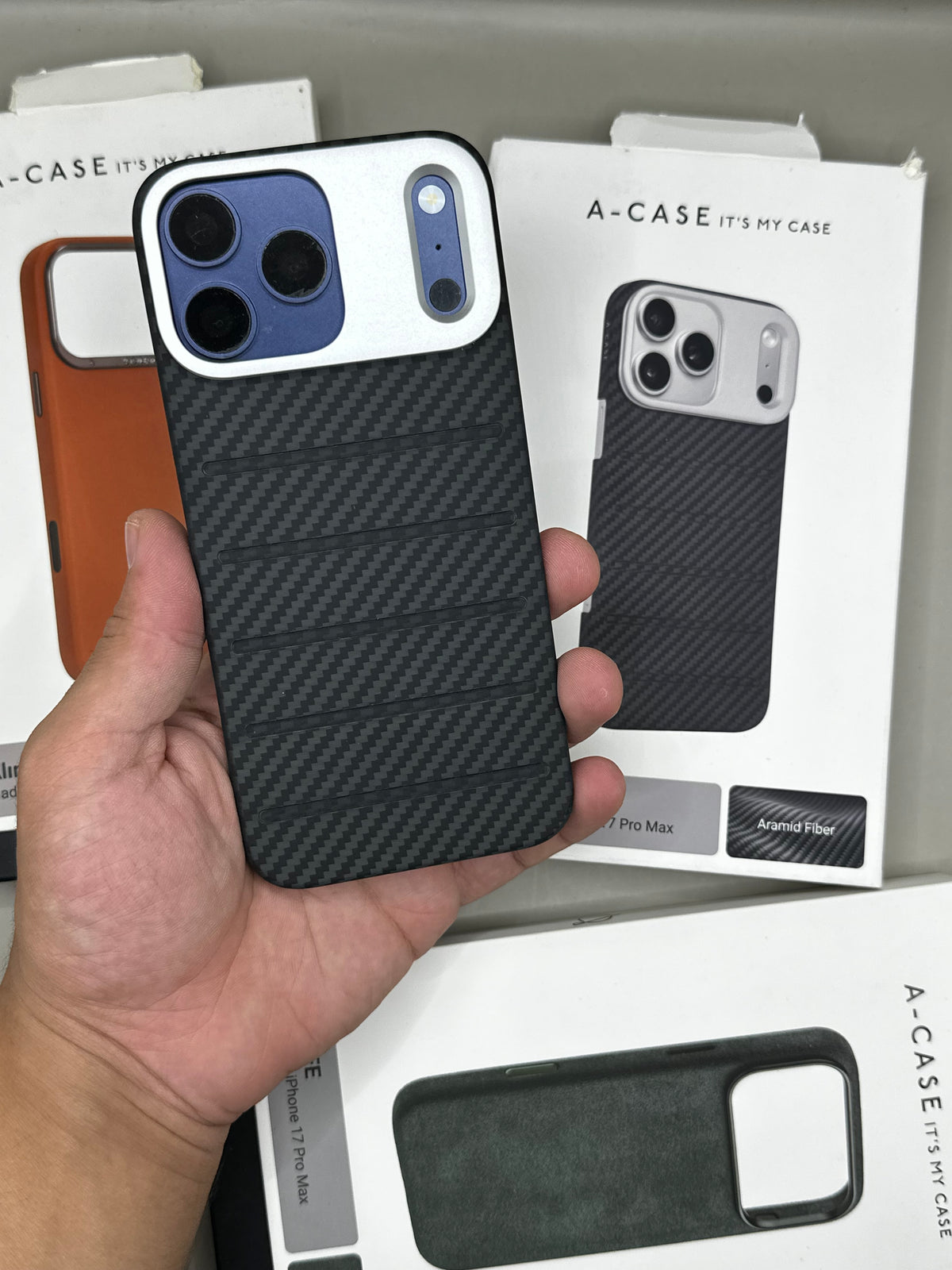 A-Case Vanta Carbon Fibre 17 Pro Max