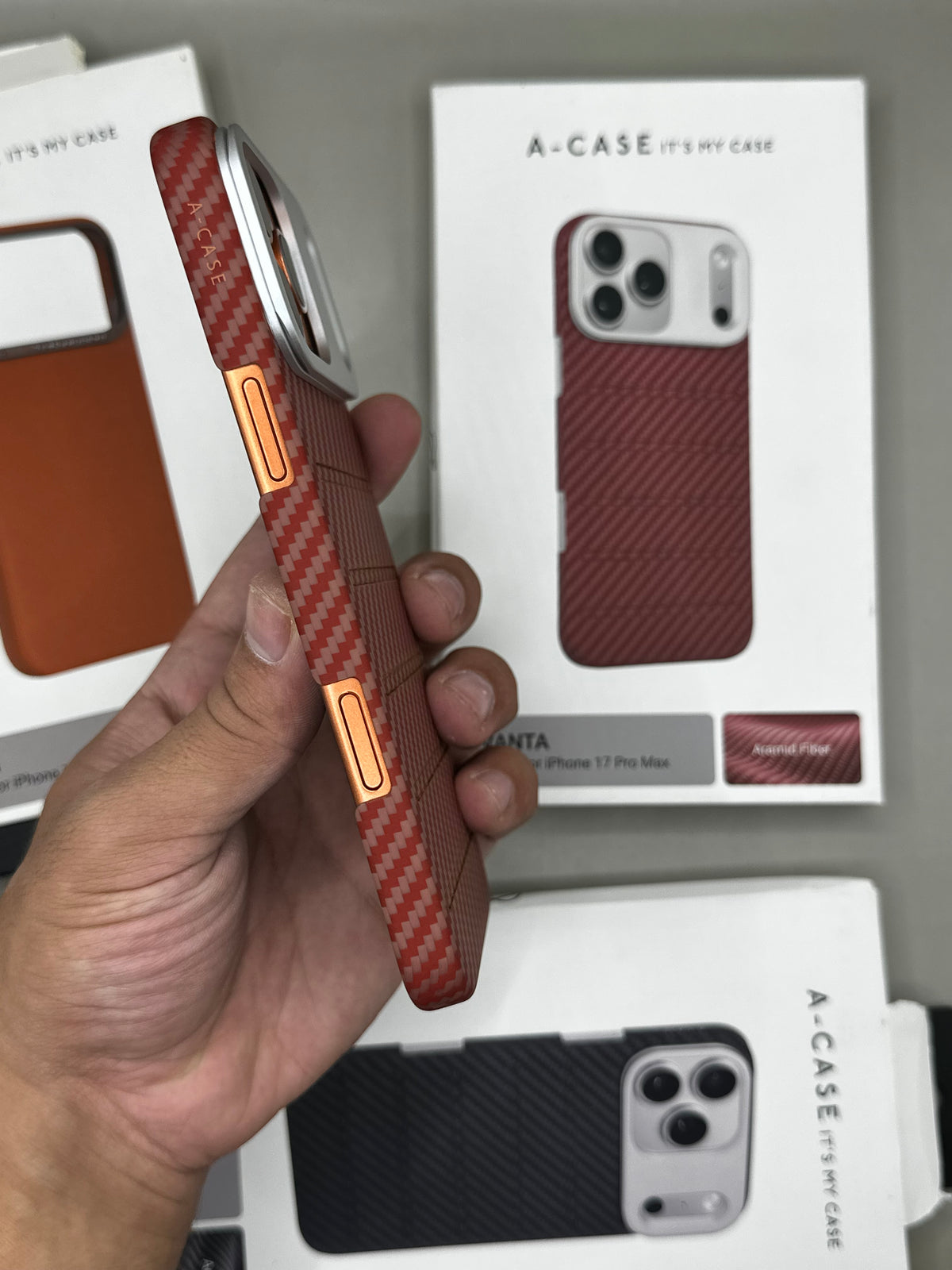 A-Case Vanta Carbon Fibre 17 Pro Max