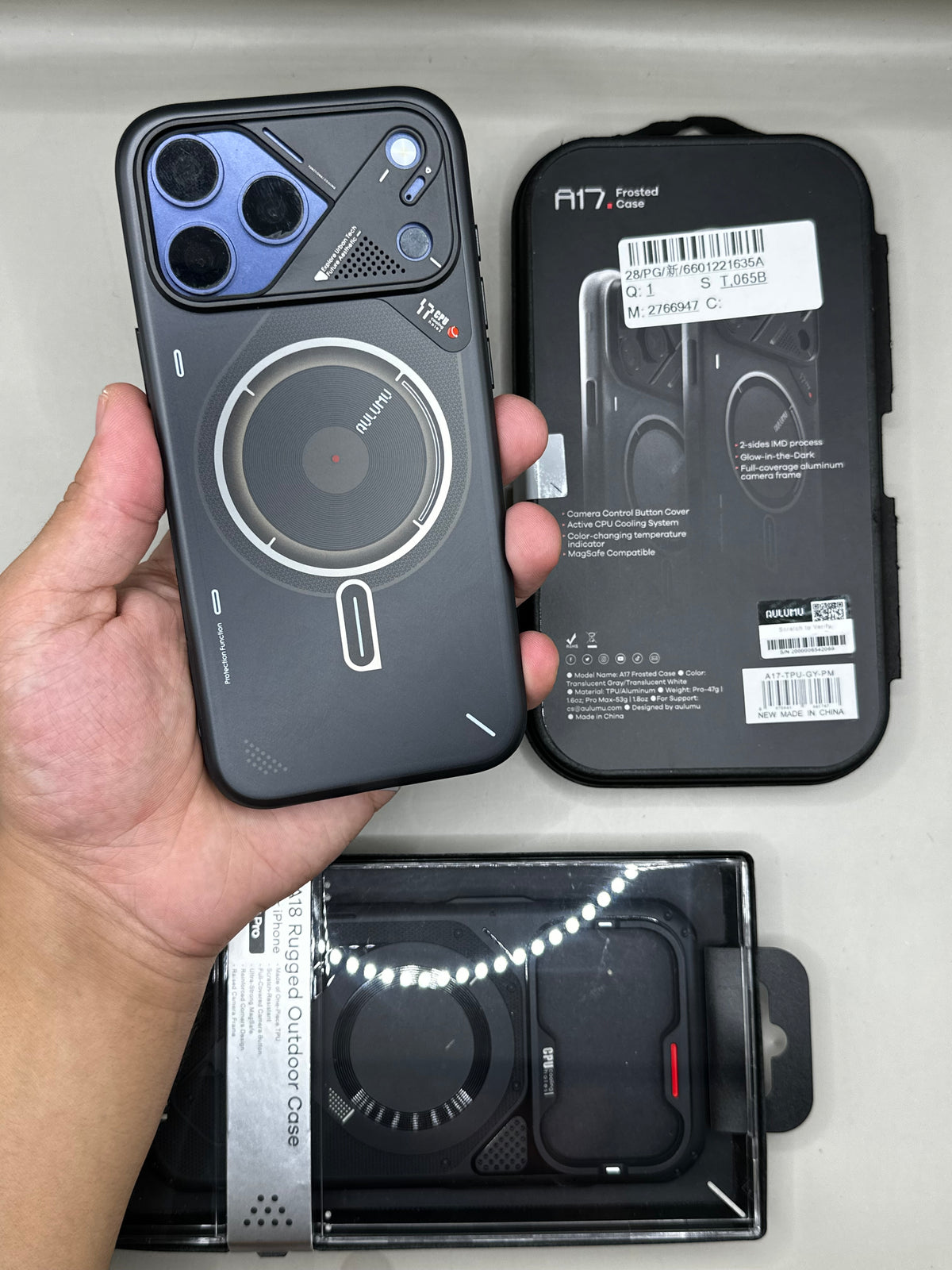 AULUMU FROSTED- 17 PRO MAX