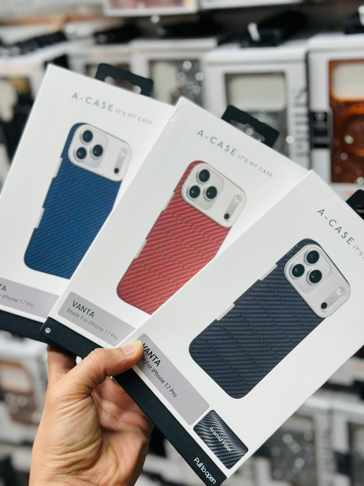 A-CASE VANTA CARBON 17 PROMAX ARAMIDE FIBRE ULTRASLIM