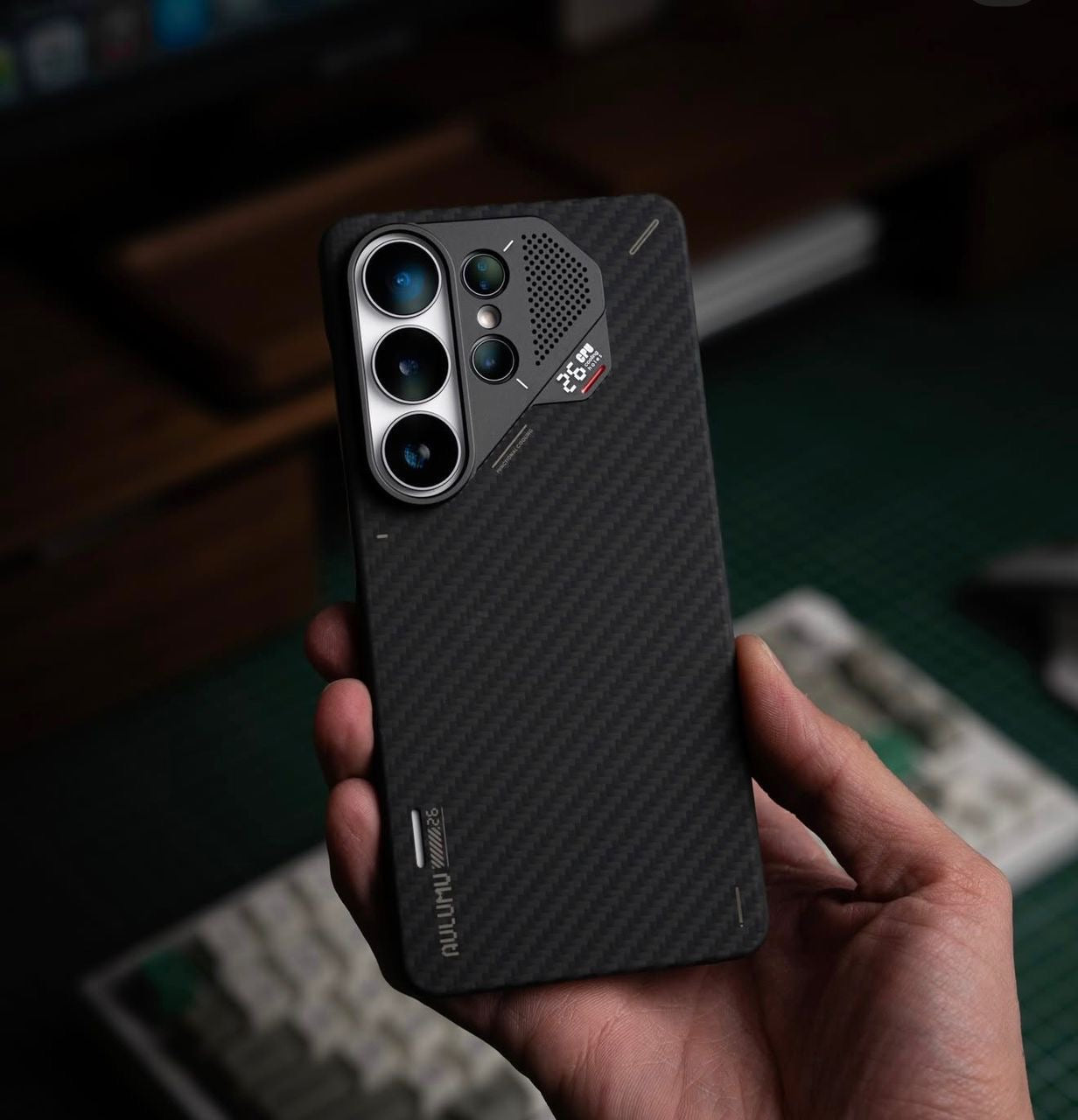 AULUMU CARBON ARAMIDE FIBRE SLIM S26 ULTRA
