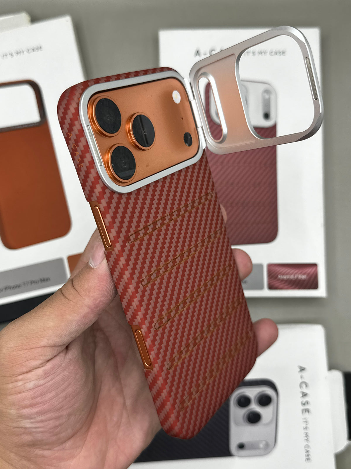 A-Case Vanta Carbon Fibre 17 Pro Max