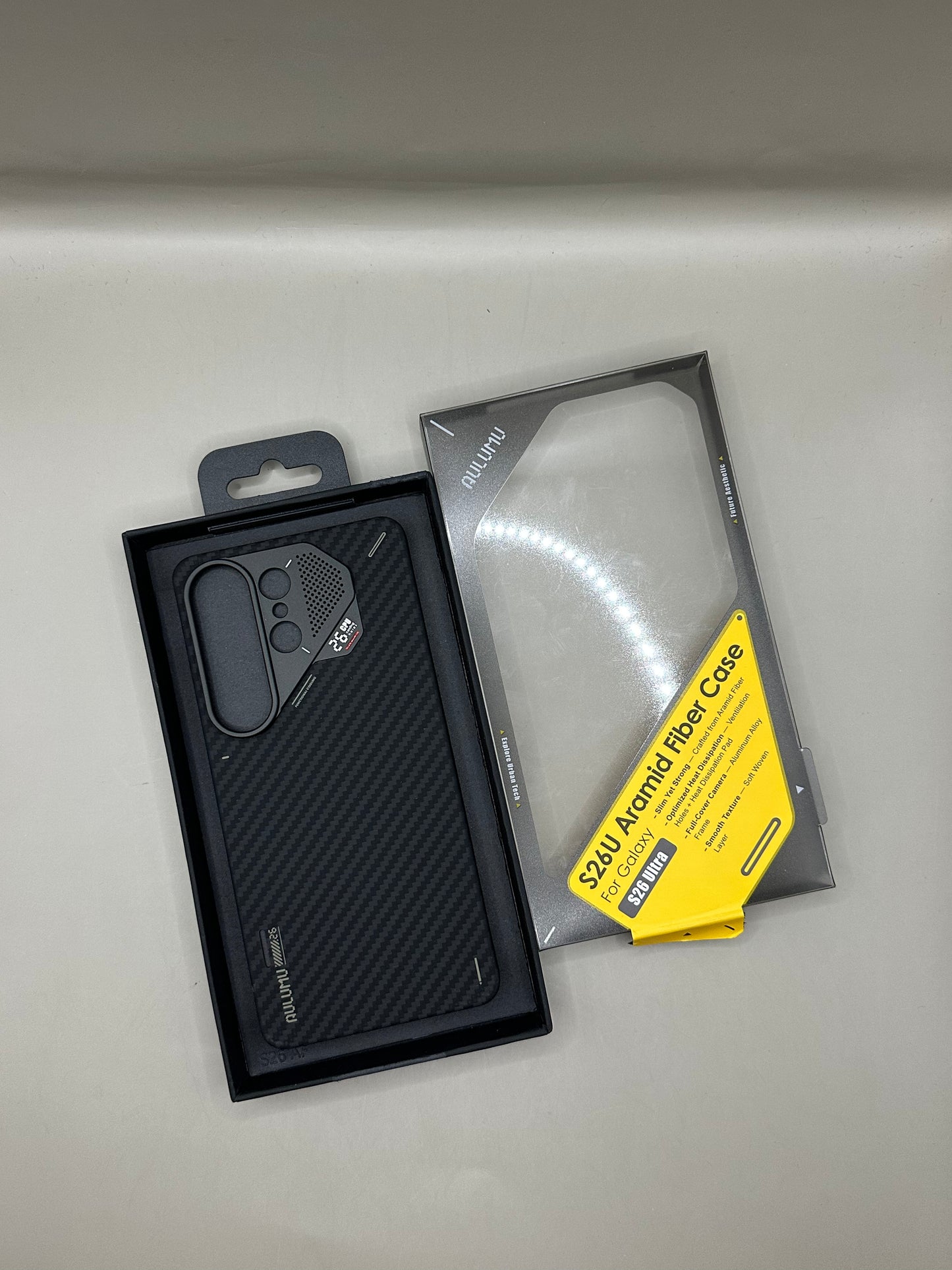 AULUMU CARBON ARAMIDE FIBRE SLIM S26 ULTRA