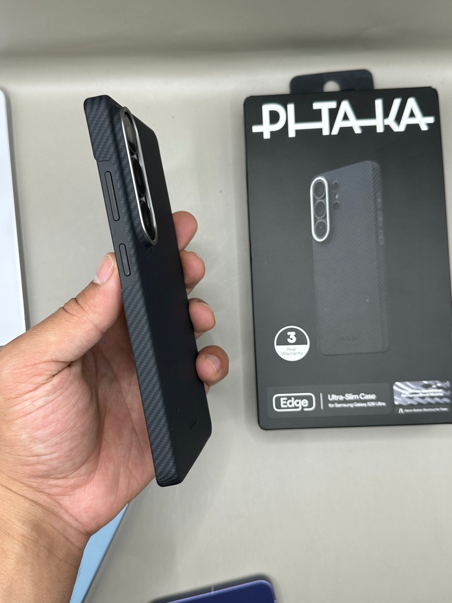 PITAKA ULTRA-SLIM S26 ULTRA-BLACK/GREY
