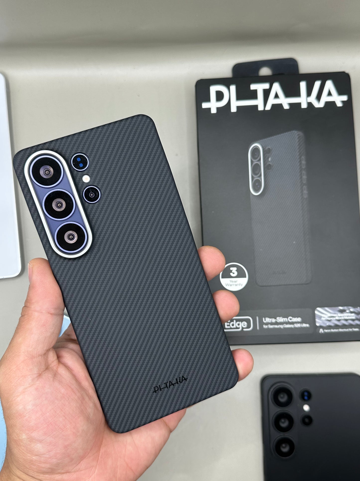 PITAKA ULTRA-SLIM S26 ULTRA-BLACK/GREY