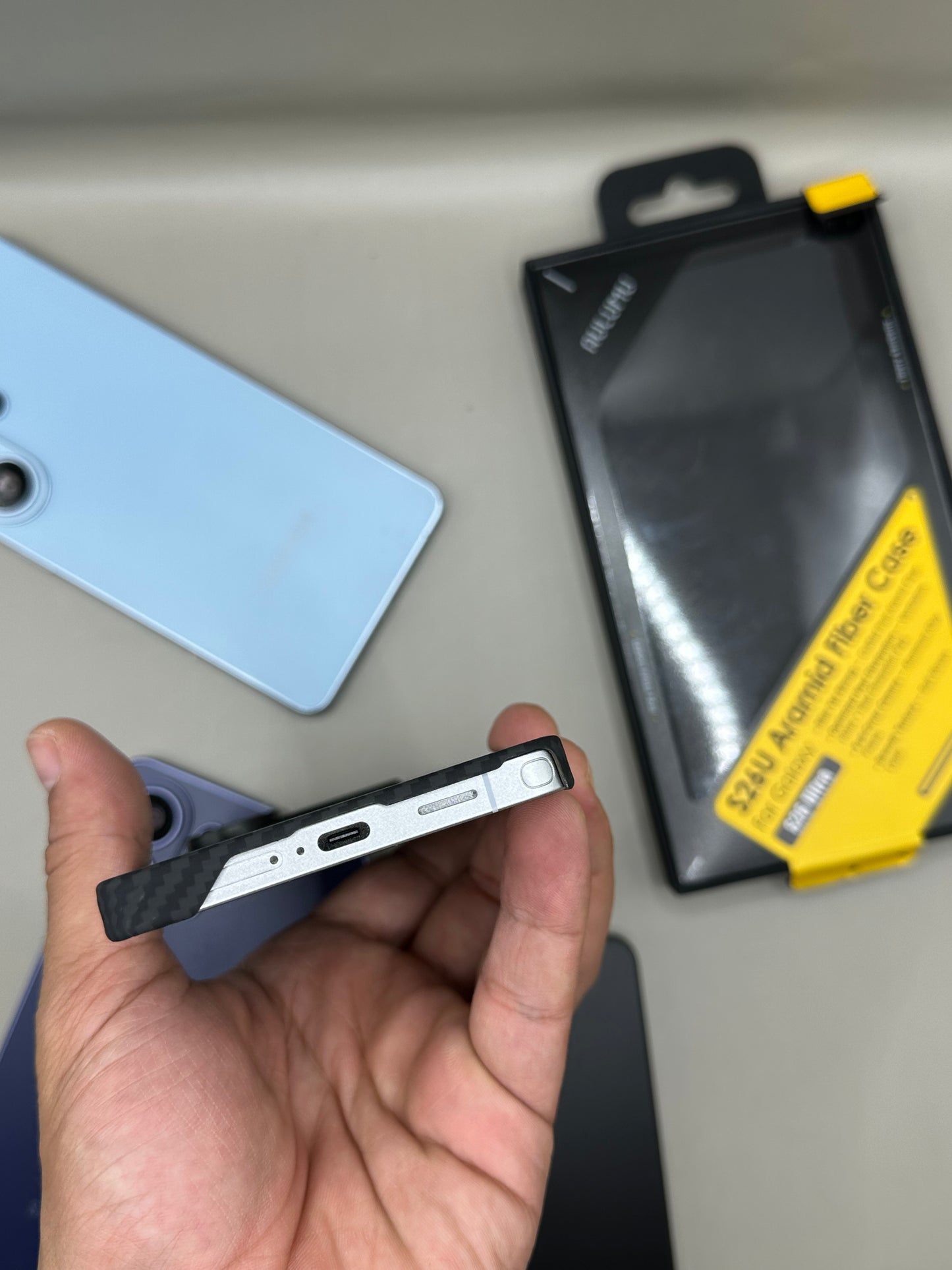 AULUMU CARBON ARAMIDE FIBRE SLIM S26 ULTRA