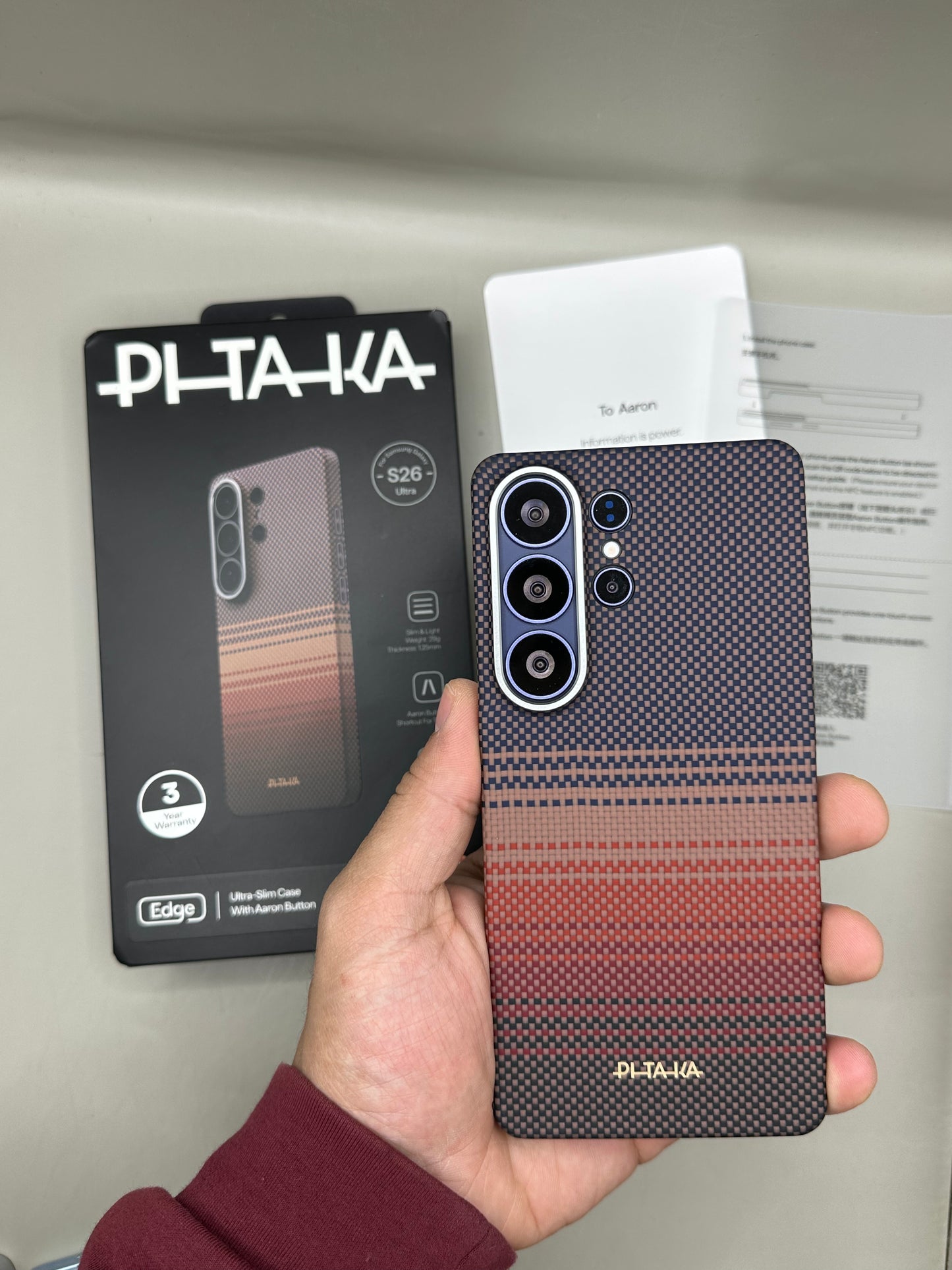 PITAKA ULTRA SLIM S26 ULTRA-SUNSET