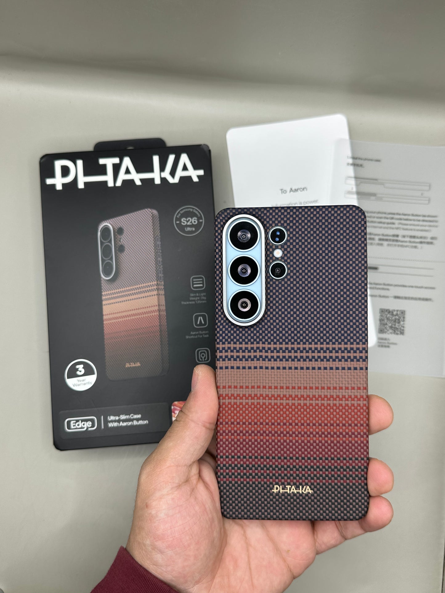 PITAKA ULTRA SLIM S26 ULTRA-SUNSET