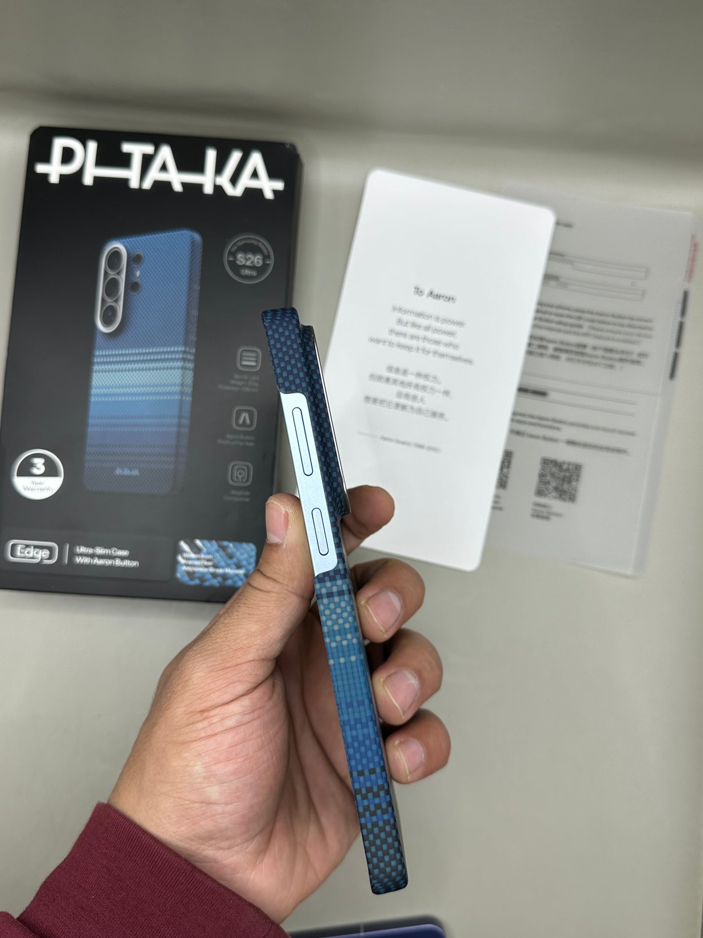 PITAKA ULTRA SLIM S26 ULTRA-MONOORISE