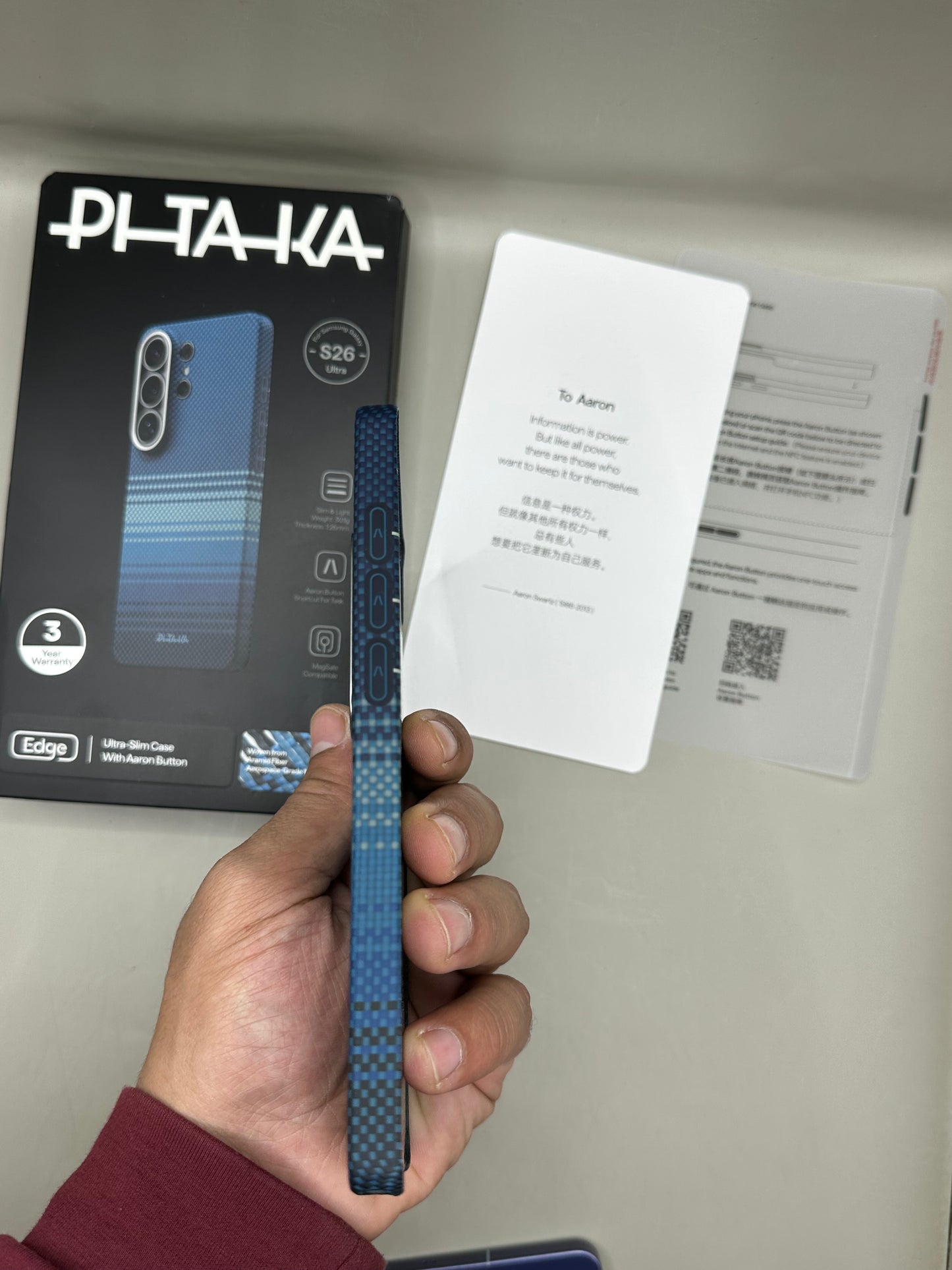 PITAKA ULTRA SLIM S26 ULTRA-MONOORISE